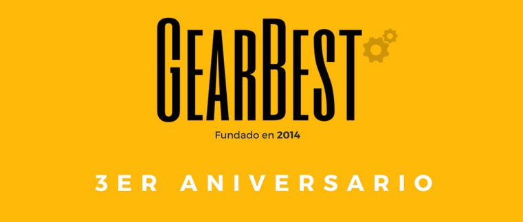 3er Aniversario de GearBest